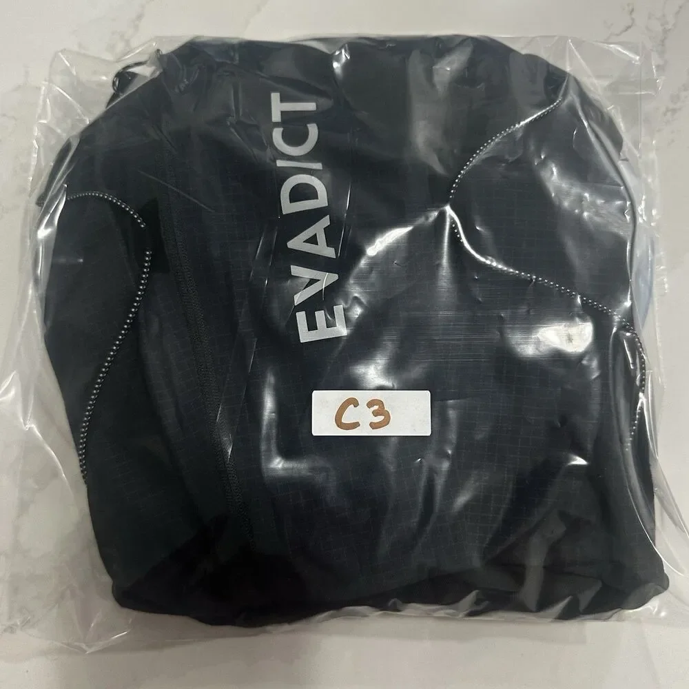 Decathlon Evadict 10L Running Hydration Pack Vest Black M-L